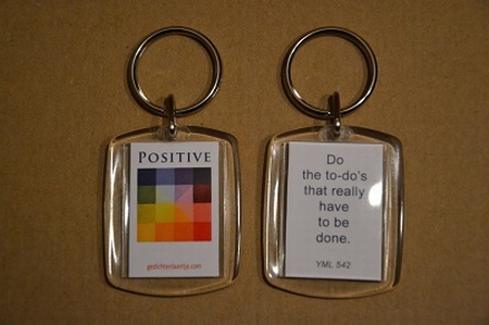 Positive 542: Do the to-do's that really have to be done