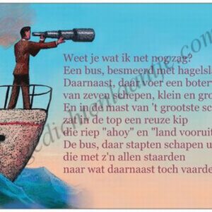 Weet je wat ik net nog zag?