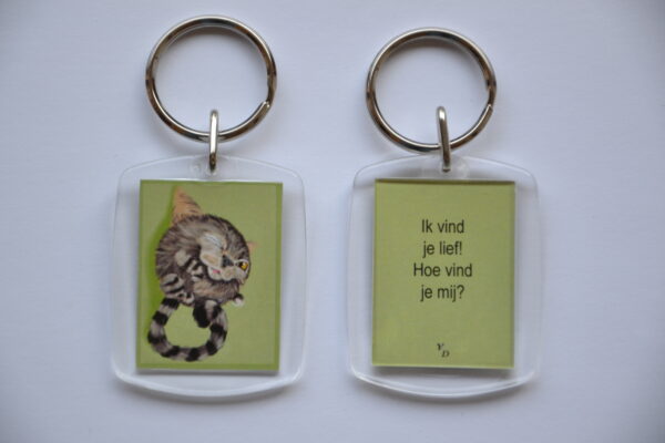 Ik vind je lief - Furballkitten 'Knipoog'