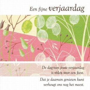 Een fijne verjaardag!