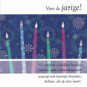 Voor de jarige!