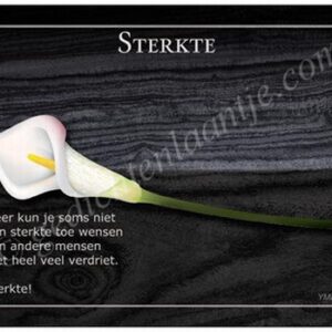 Gedichtkaart YML 1037: Sterkte