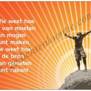 Gedichtkaart YML 1170: Van moeten naar mogen