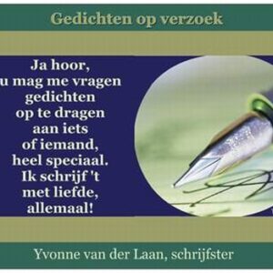 Ansichtkaart: Gedichten op verzoek