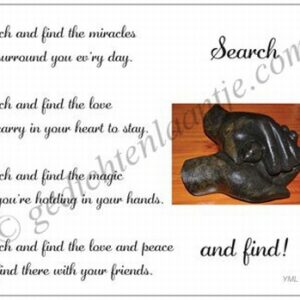 Gedichtkaart YML 1819: Search and find