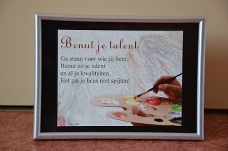 Benut je talent