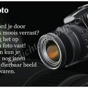 Gedichtkaart YML 1495: Foto