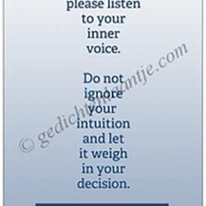 Inner voice