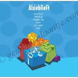 Gedichtkaart  YML 968: Alsjeblieft