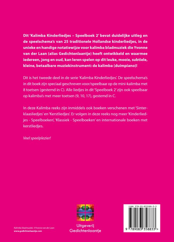 Kalimba kinderliedjes - Speelboek 2 - Afbeelding 2