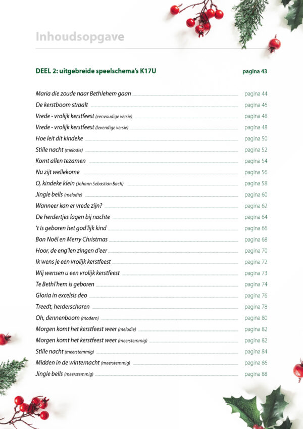 Kalimba Kerstliedjes boek - Afbeelding 3