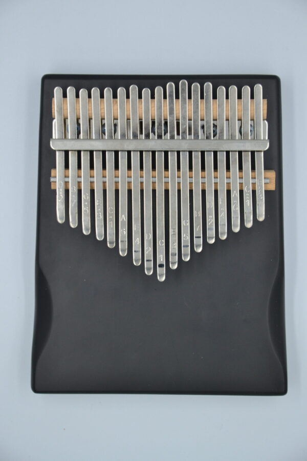 Kalimba K17 zwart, flatboard