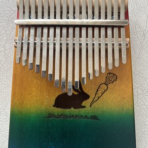 Bunny-kalimba K17 met open klankkast