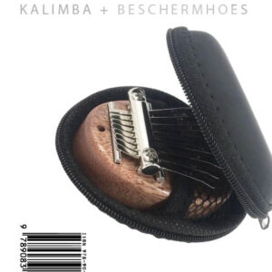 Voordeelset: mini-kalimba met beschermhoes