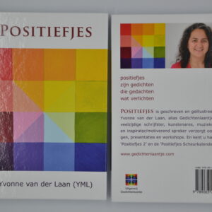 Positiefjes (5e druk, hard cover, hoogglans, 2022, Uitgeverij Gedichtenlaantje)
