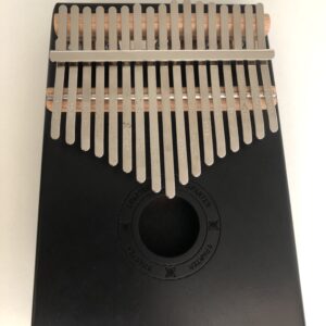 Kalimba K17 met open klankkast, zwart