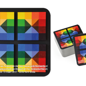 Onderzetter 'Color Square - Quartet'