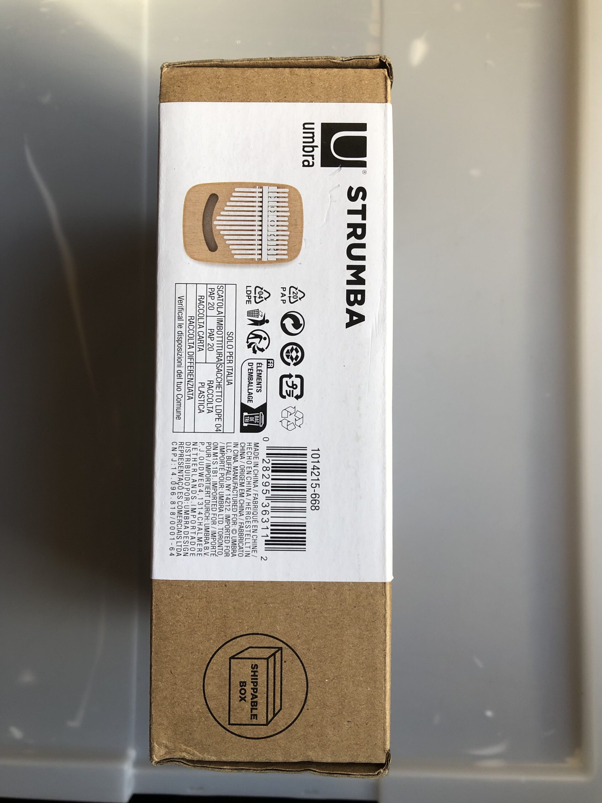 Kalimba K15 met open klankkast, Umbra Strumba - Afbeelding 3