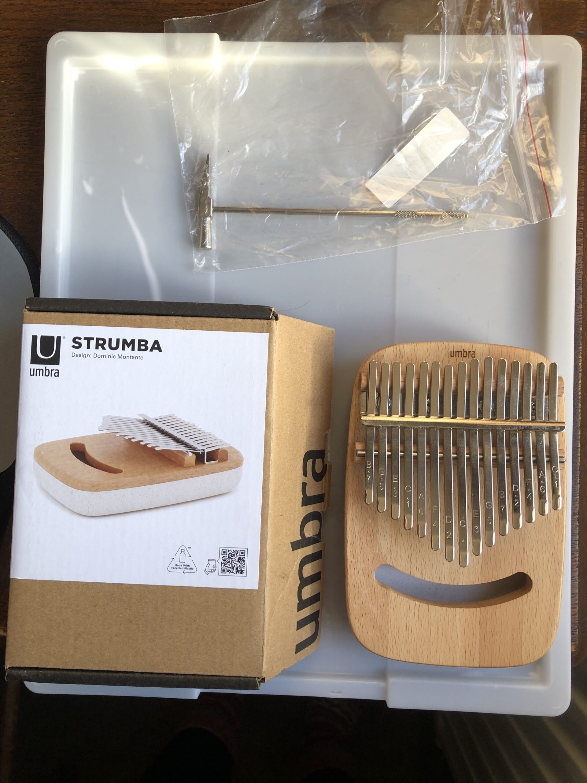 Kalimba K15 met open klankkast, Umbra Strumba - Afbeelding 4