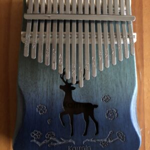Kalimba K17 blauw hert Karmin
